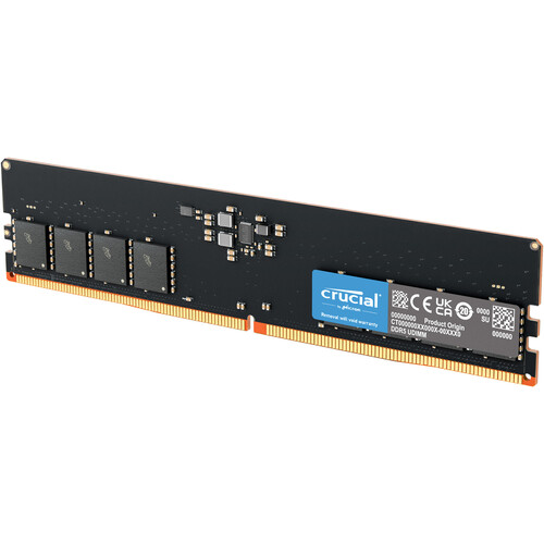 Crucial 64GB DDR5 5600 MHz UDIMM Memory Module